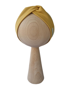 OPASKA PRZEKŁADANA Musztardowa