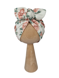 TURBAN MOTYLEK Malowane Róże