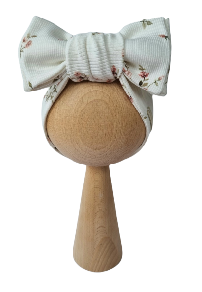 Opaska Big Bow Drobne Różyczki Biel (1).png