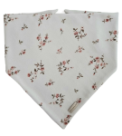 CHUSTA PRĄŻEK Drobne Różyczki Biel