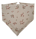 CHUSTA PRĄŻEK Drobne Różyczki Beż