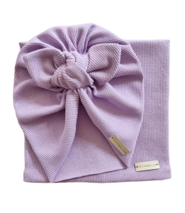 KOMPLET PRĄŻEK TURBAN MOTYLEK I KOMIN Lilia