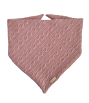 CHUSTA SWETERKOWA Pudrowy Róż