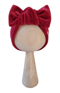 OPASKA SUPEŁEK WELUROWA Bordo 