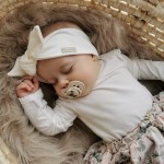 OPASKA PIN UP  Śmietankowa Biel 