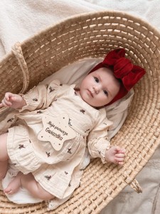 OPASKA KOKARDA Welurowa Bordo