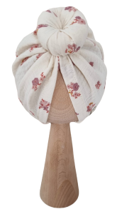 TURBAN MUŚLINOWY DONUT Bukieciki