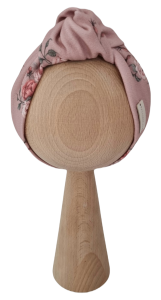 OPASKA WĘZEŁ Sepia Flowers Pustynny Róż