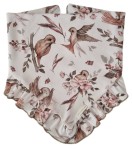 CHUSTA Z FALBANKĄ PRĄŻEK Jesienne Ptaszki