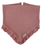 CHUSTA Z FALBANKĄ Pustynny Róż