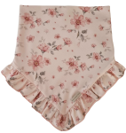 CHUSTA Z FALBANKĄ Magnolie na Różu