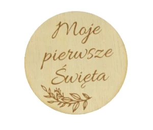 Tabliczka Moje pierwsze święta