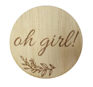 Tabliczka - oh girl