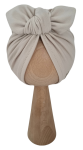 TURBAN MOTYLEK Jasny Beż