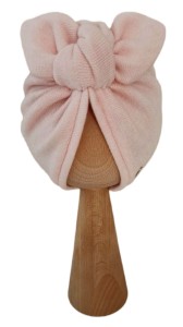 TURBAN MOTYLEK SWETEREK Jasny Róż 