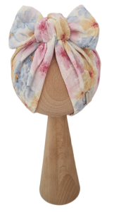 TURBAN MUŚLINOWY SUPEŁEK Akwarelowe Kwiaty