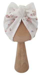 TURBAN AŻURKOWY SUPEŁEK Peonie