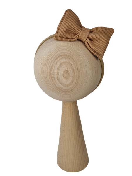 Opaska SMALL BOW  Karmel.png