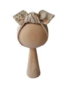 OPASKA PIN UP Vintage Roses Beż