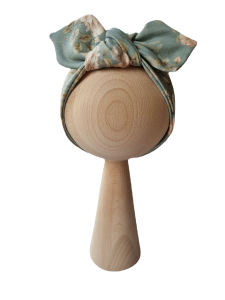 OPASKA PIN UP Vintage Roses Niebieski 