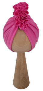 TURBAN FALBANKA Fuksja