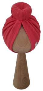 TURBAN PRĄŻEK DONUT Koral