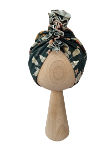 TURBAN FALBANKA Dark Flowers