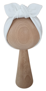 OPASKA PIN UP  Śmietankowa Biel 