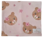 KOMIN PRĄŻEK Misie na Różu