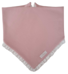 CHUSTA Z KORONKĄ Jasny Róż