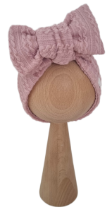 OPASKA KOKARDA SWETEREK WARKOCZ Pudrowy Róż