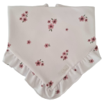 CHUSTA Z FALBANKĄ Drobne Fiołki