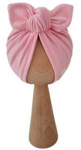 TURBAN MOTYLEK Róż