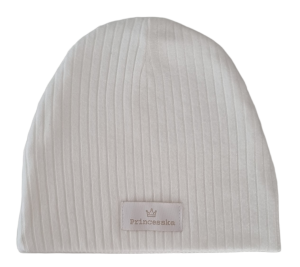 CZAPKA sweterek prążek Ecru 