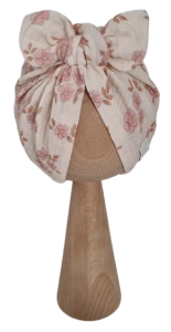 TURBAN MUŚLINOWY MOTYLEK Retro Daisy