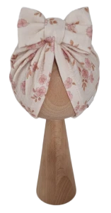 TURBAN MUŚLINOWY KOKARDA Retro Daisy