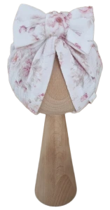 TURBAN MUŚLINOWY KOKARDA Romantic Flowers