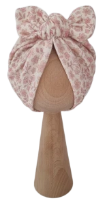 TURBAN AŻURKOWY MOTYLEK Pastelowa Łączka