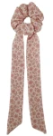 GUMKA SCRUNCHIE MUŚLINOWA Pastelowa Łączka
