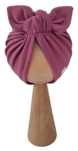 TURBAN MOTYLEK Jagodowy