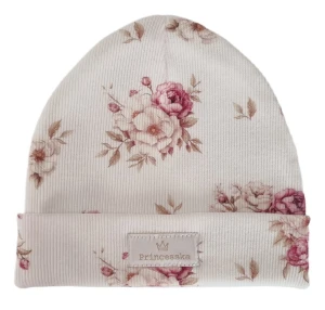 CZAPKA WYWIJANA PRĄŻEK Romantic Roses