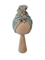 Turban Podwójny Vintage Roses Niebieski (2).png