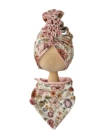 KOMPLET TURBAN PODWÓJNY I CHUSTA Letni Ogród Biel (1).png