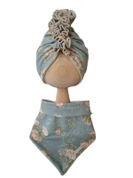 KOMPLET TURBAN PODWÓJNY I CHUSTA Niebieski.png