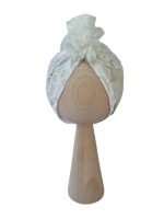 Turban Koronka Falbanka  Ecru (1).png